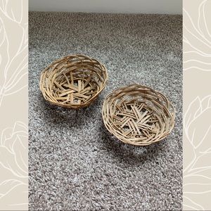 Small Rattan Baskets